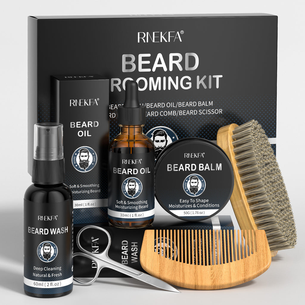 Beard Grooming Kit Gift Set
