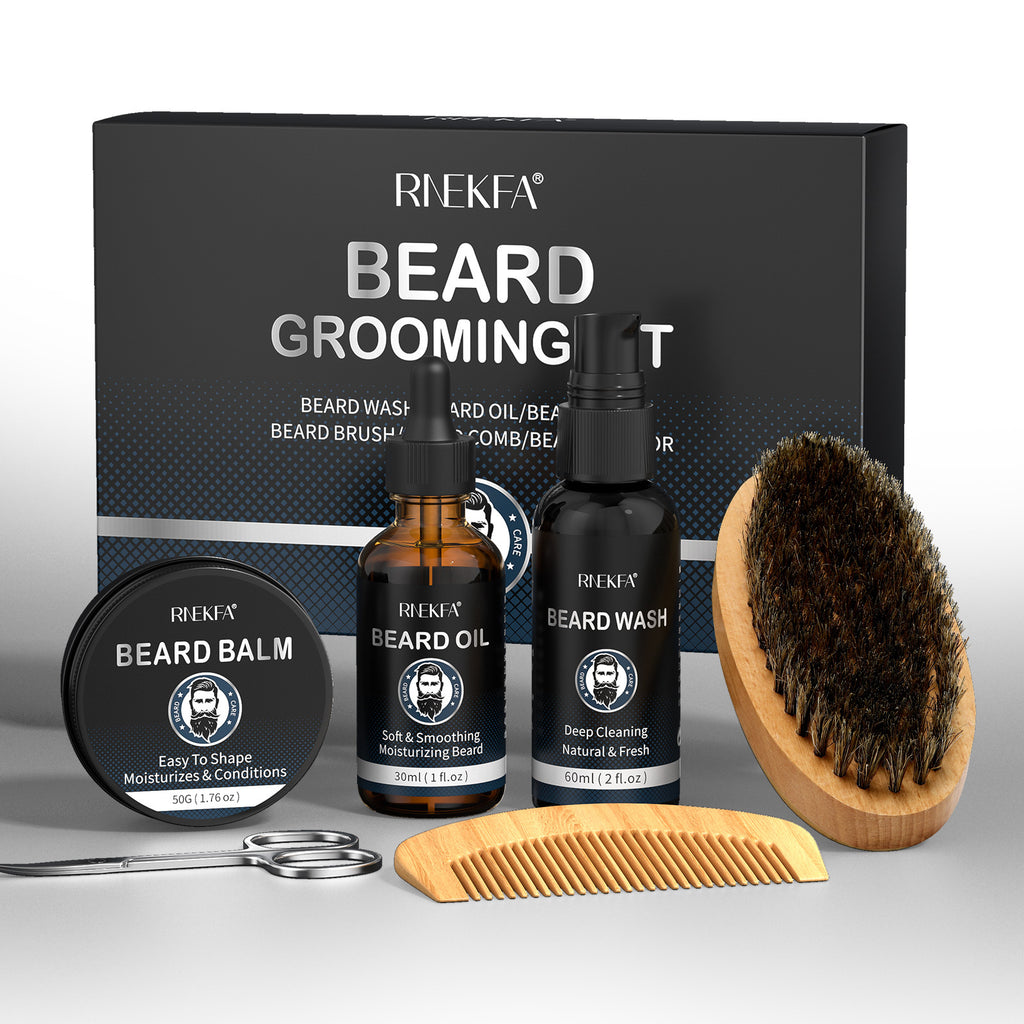 Beard Grooming Kit Gift Set