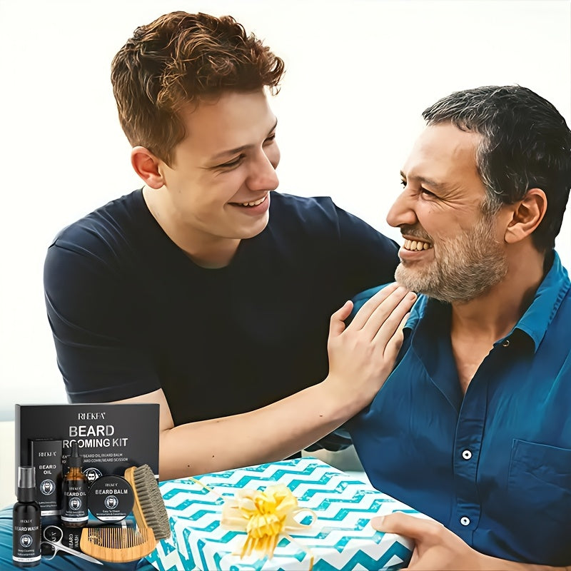 Beard Grooming Kit Gift Set
