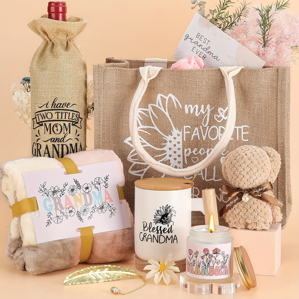 Grandma Self Care Beach Travel Bag Gift Set