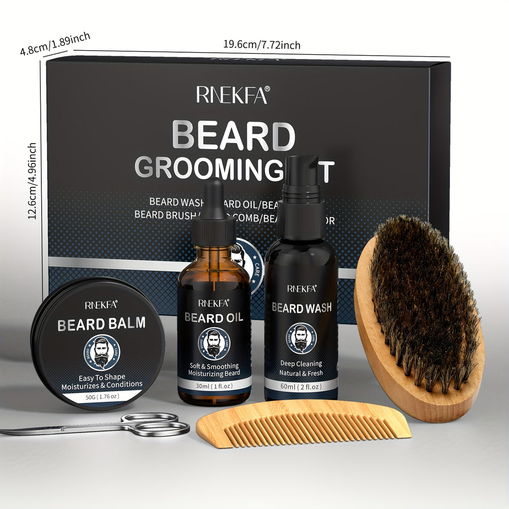 Beard Grooming Kit Gift Set