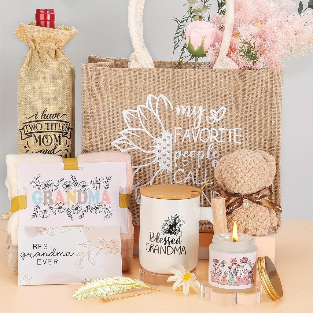 Grandma Self Care Beach Travel Bag Gift Set