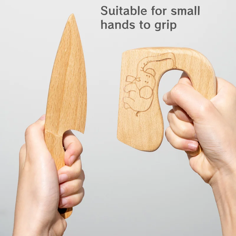 Wooden Kids Safe Baking Set for Real Cooking Gift Set