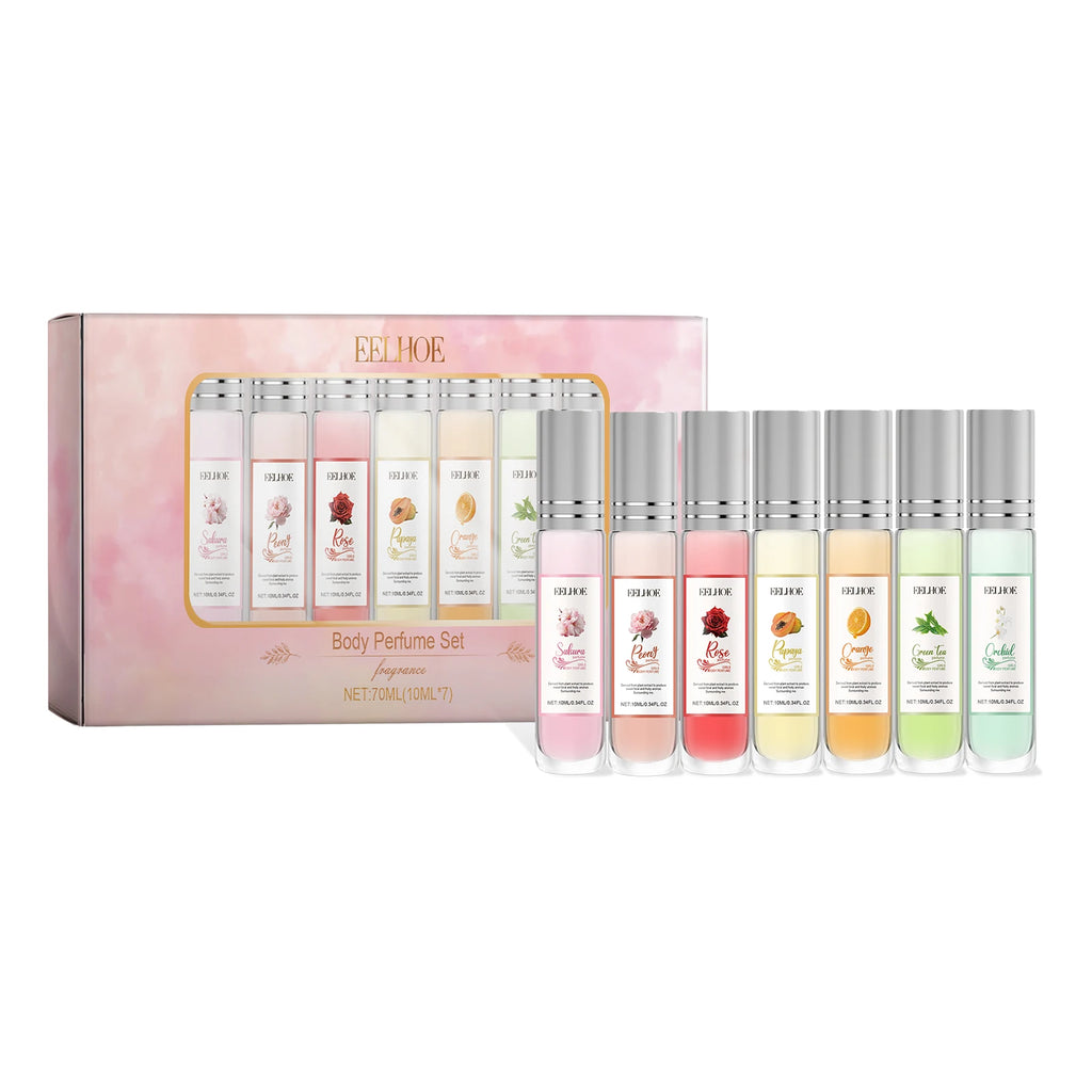 EELHOE 30ml Body Perfume Gift Set Light and Versatile Fragrance All Over Nourishing Charming Lotion