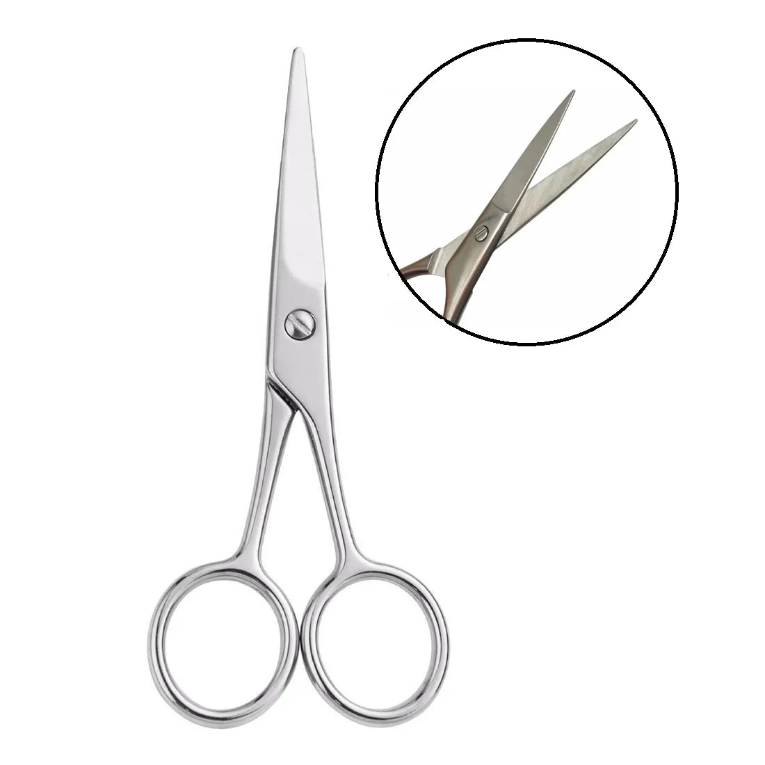 Men Beard Care Kit Beard Grooming Kit Beard Brush and Comb and Professional Mustache Scissors Gift Set Cleaning Grooming Tool