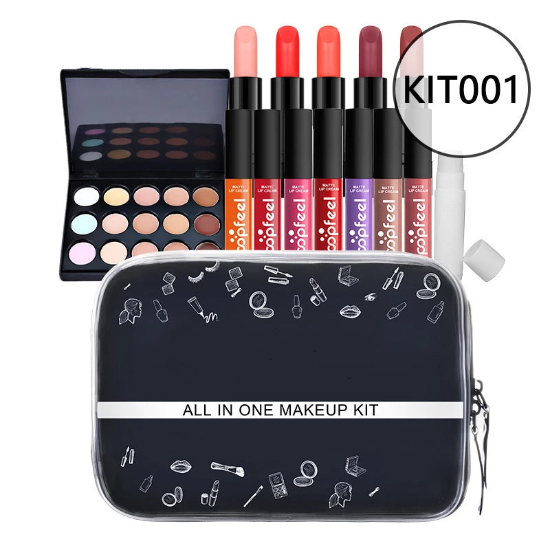 HOT 20 Styles New Fashion Eye Shadow POPFEEL Birthday Gift Makeup Gift Set ALL in ONE Full Professional Makeup Kit for Girl