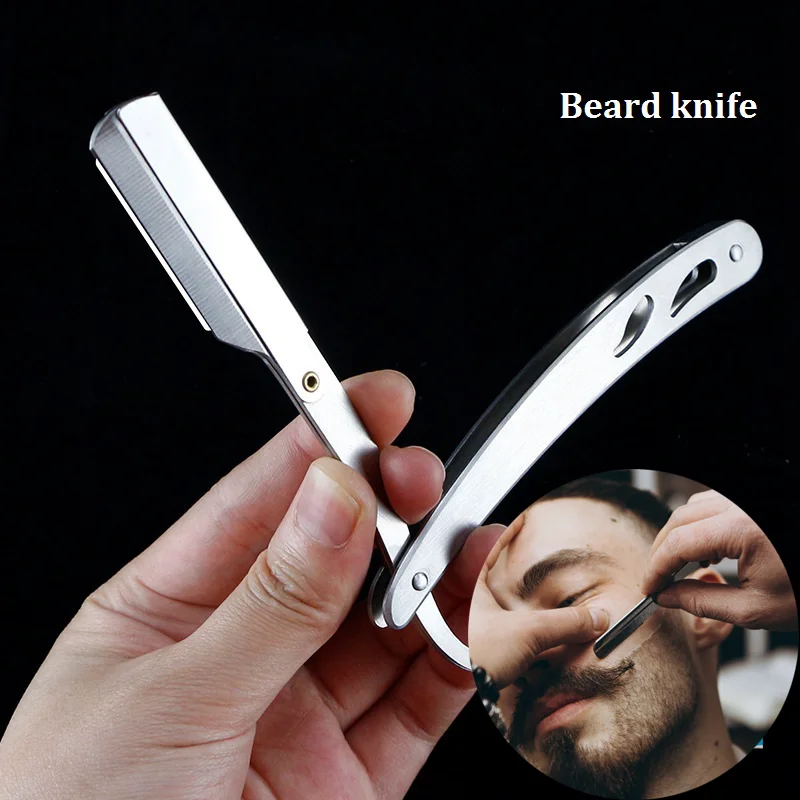 Men Beard Care Kit Beard Grooming Kit Beard Brush and Comb and Professional Mustache Scissors Gift Set Cleaning Grooming Tool