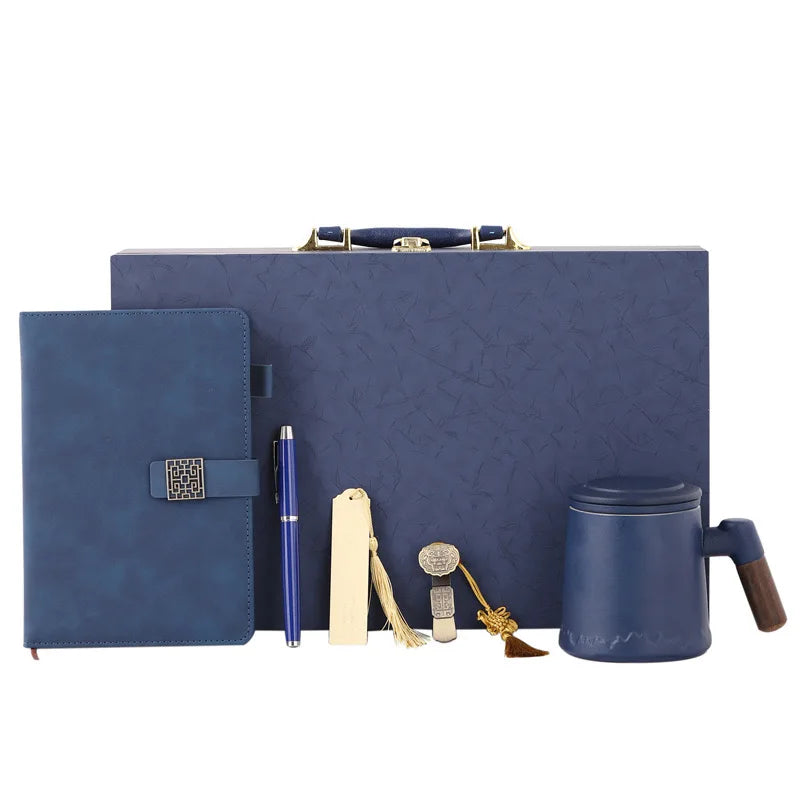 Luxury Corporate Notebook Bookmark Stationery Set