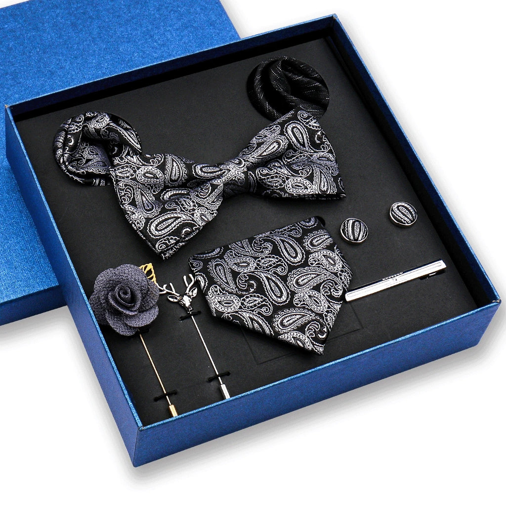 8-Piece Premium Men's Tie Set