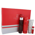UD2 Perry Ellis 360 Red Men's Gift Set 3.4 oz Eau De Toilette Spray .25 oz Mini EDT Spray 6.8 oz Body Spray 3 oz Shower Gel