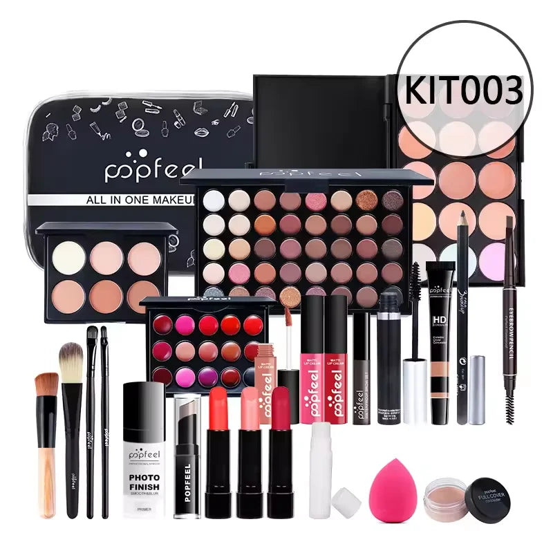 HOT 20 Styles New Fashion Eye Shadow POPFEEL Birthday Gift Makeup Gift Set ALL in ONE Full Professional Makeup Kit for Girl