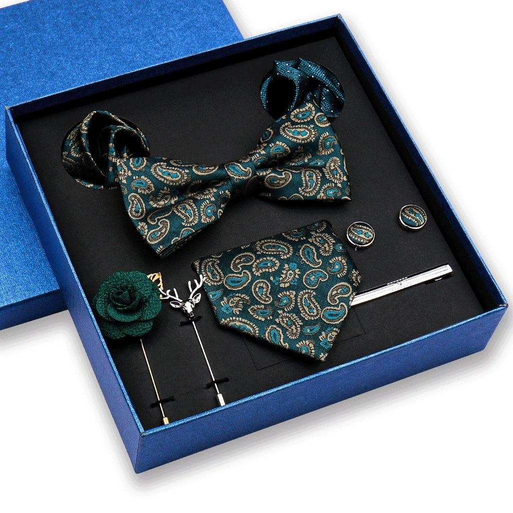 8-Piece Premium Men's Tie Set