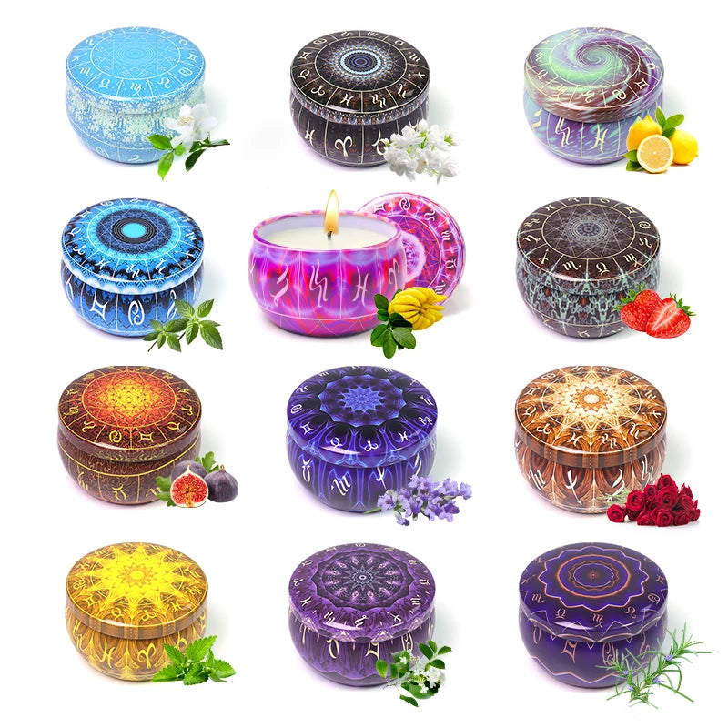 12 Pack Scented Candles Sets |12 Scents Aromatherapy Relaxation for Home Fragrance | Birthday Holiday Gift Set for Women