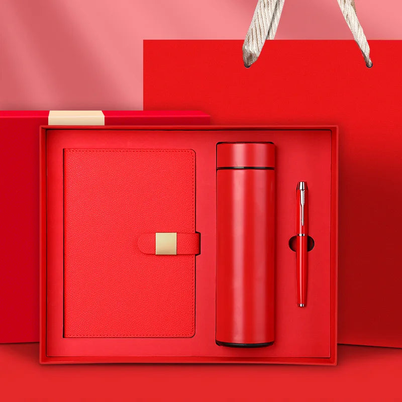 Notebook, Pen, Vacuum Cup Luxury Gift Set