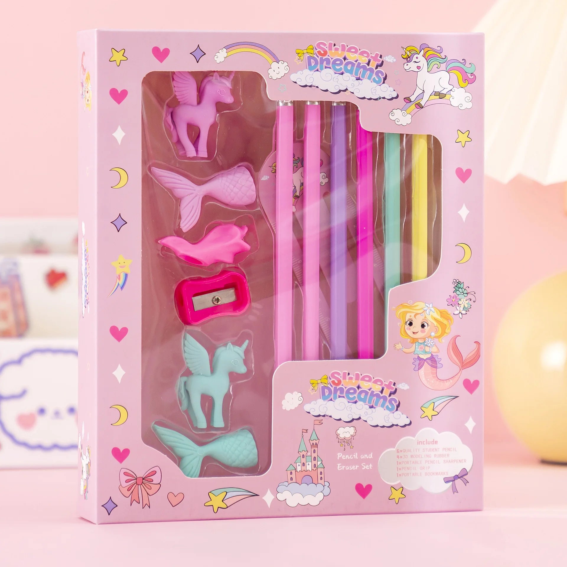 Pencil Accessories Journal Gift Box Set