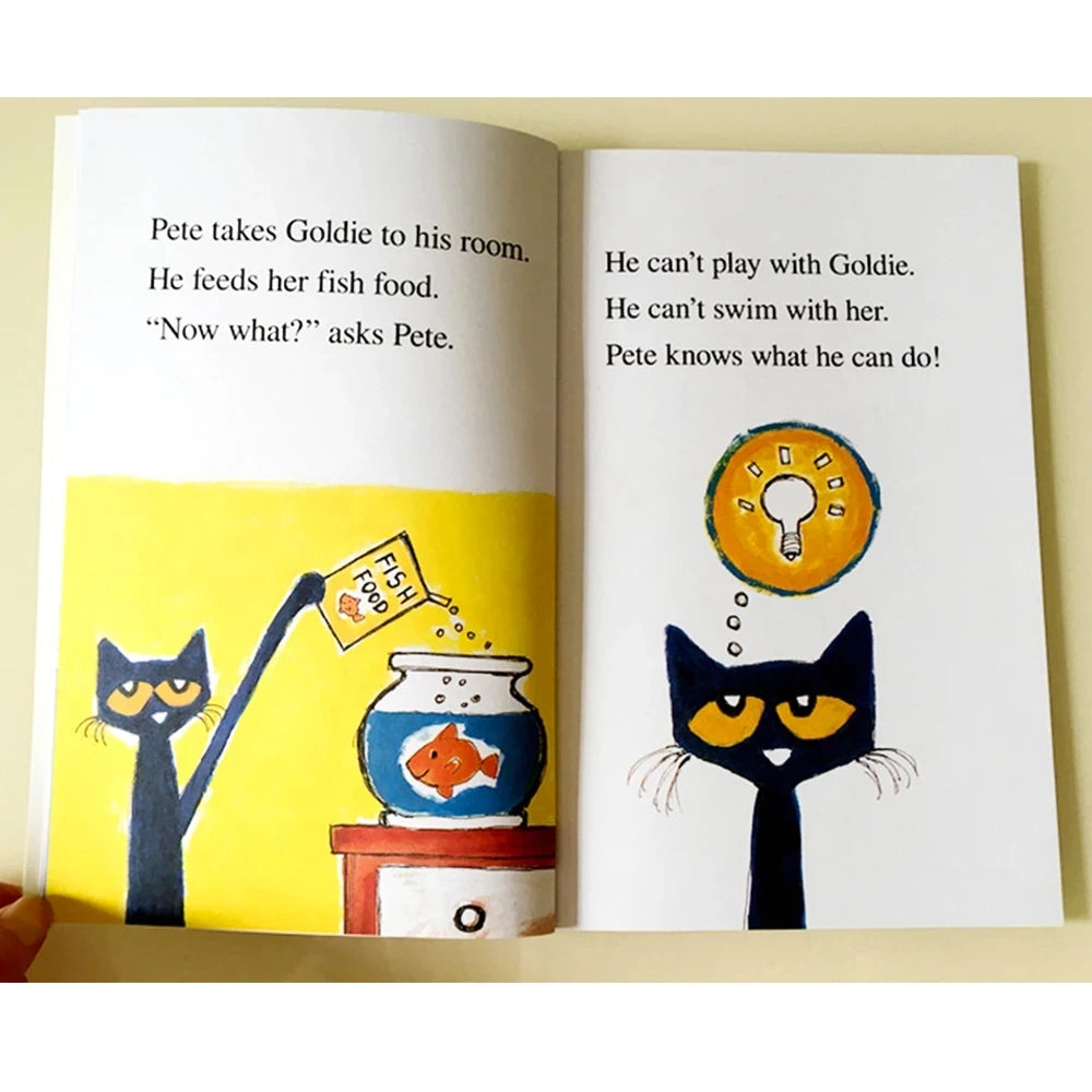 19 Books/Set I Can Read Pete The Cat Picture Books Children Baby Famous Story English Tales Child Book Set baby bedtime book