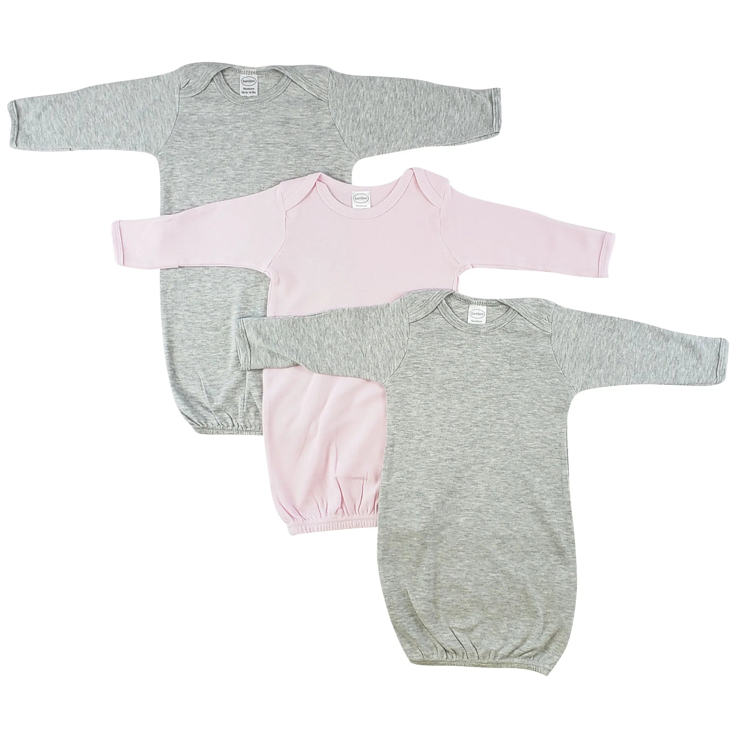 UD2 3-Piece Baby Girl Shower Gift Set LS_0680 Featuring Elegant Baby Dresses
