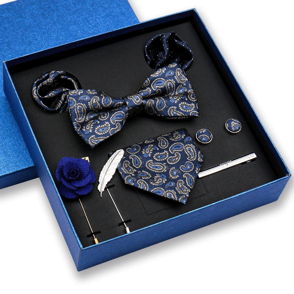 8-Piece Premium Men's Tie Set