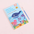 Watercolor Painting Books with Brush Set Kids Drawing Books Cheap Coloring Book for Children