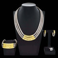 Hot Selling Italian Style Jewelry Set Choker Necklace High Quality Jewelry Set Women Engagement Gift Set