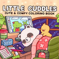 Cross-Border In-Stock Christmas Coloring Book Teenagers Children Stress Relief Doodle Drawing Digital Printing Perfect