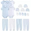 19pcs New Born Baby Clothes Sets 100% Cotton Baby Boy Clothing Set Wholesale New Born Baby Gift Set