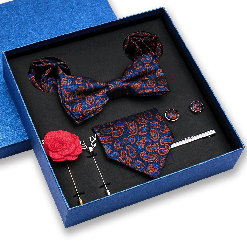 8-Piece Premium Men's Tie Set
