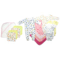 UD2 Newborn Baby Girls 14-Pc Comfortable 100% Cotton Baby Shower Gift Set Model LS_0038 High Quality for 6 Months