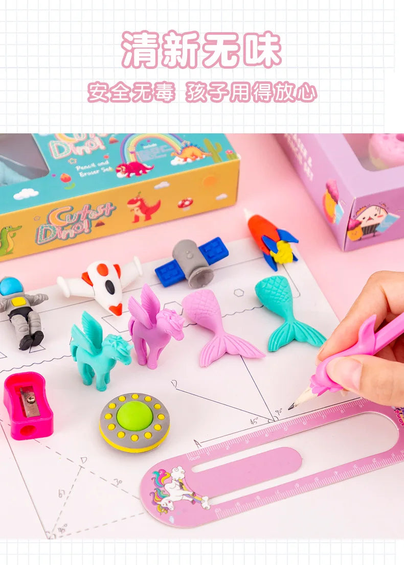 Pencil Accessories Journal Gift Box Set