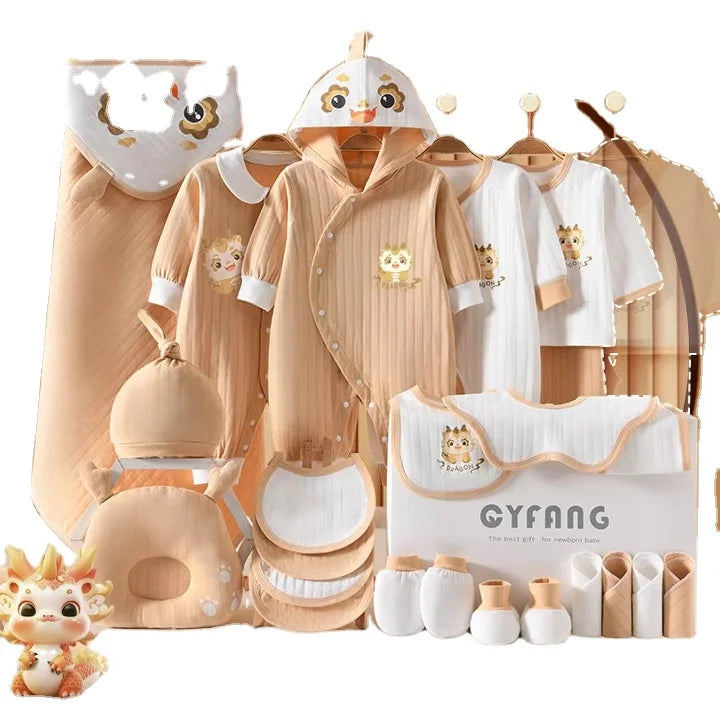 Baby Boy Clothes Set 0-3 Months 6-9 Months Sets 100% Cotton Baby Clothes Gift Set for 0 to 3 Years