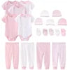 19pcs New Born Baby Clothes Sets 100% Cotton Baby Boy Clothing Set Wholesale New Born Baby Gift Set