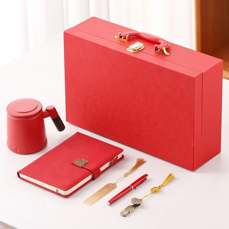 Luxury Corporate Notebook Bookmark Stationery Set