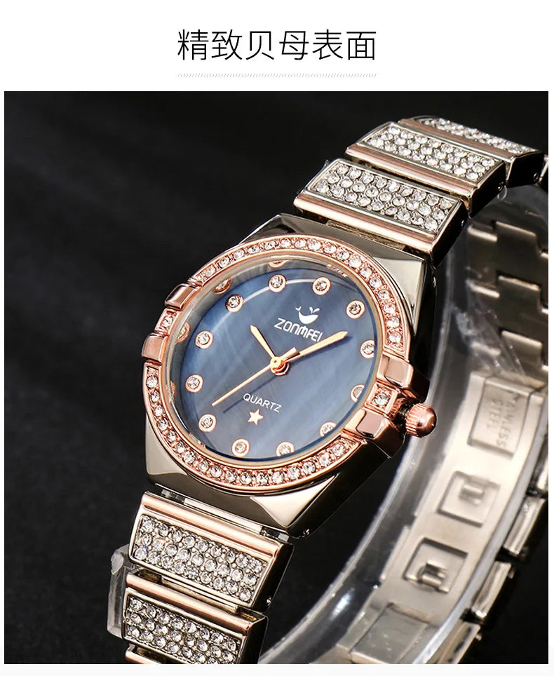 2024 Luxury Women's Watch Gift Set Bracelets Hot Selling Unisex Fashion Wholesale Watch Set Featuring Miyota Movement 40mm 20mm