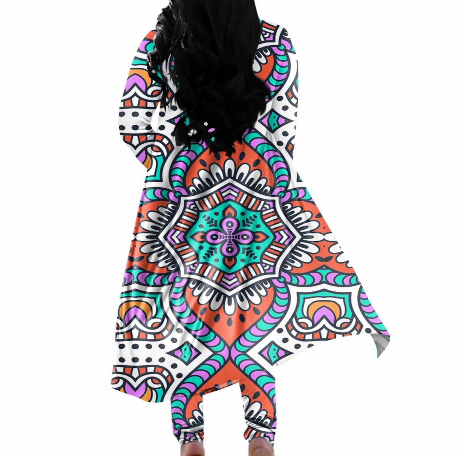 African Jumpsuit Set Dresses for Women Casual Dashiki Elastic Bazin Baggy Pants Cloak Famous Suit Lady Knee Length Plus Size