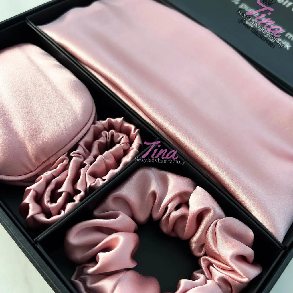 Soft Zipper Real Silk Pillowcase MulberrySilk Pillow Case Gift Set Custom Luxury 100% Pure MulberrySilk Pillow Cases