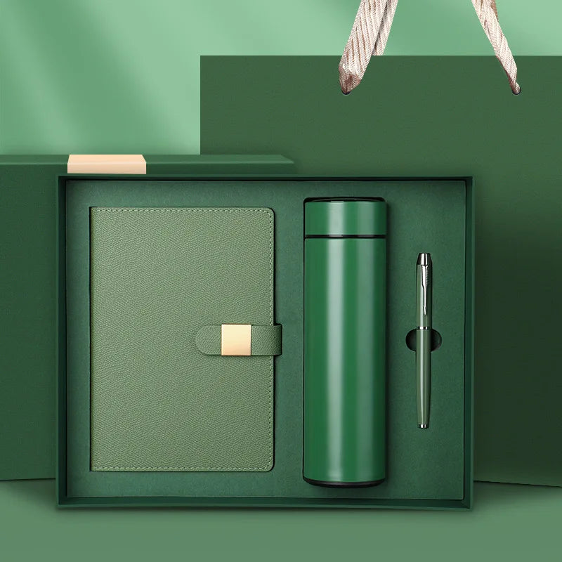 Notebook, Pen, Vacuum Cup Luxury Gift Set