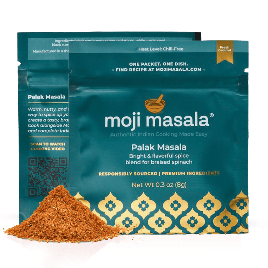 Complete Indian Spice Gift Set – All 14 Blends for Meat, Fish, Vegetable & Rice Dishes | Pre-Measured, 14 Recipes | moji masala®