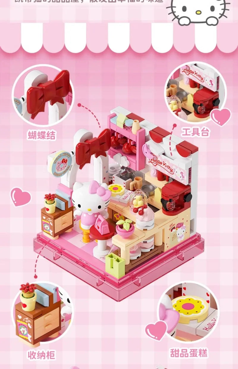 Hello Kitty Cute Puzzle Assembly Gift Set