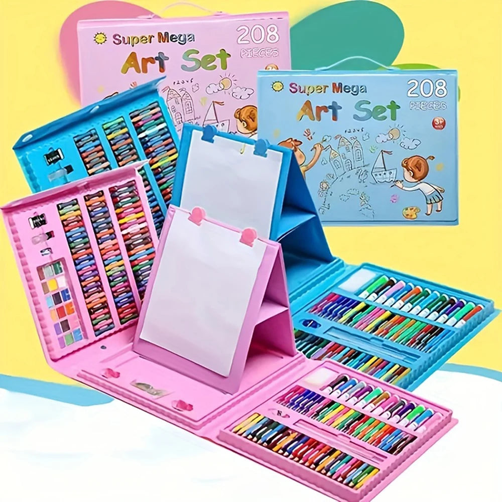 208 Pcs Watercolor Pen Gift Set