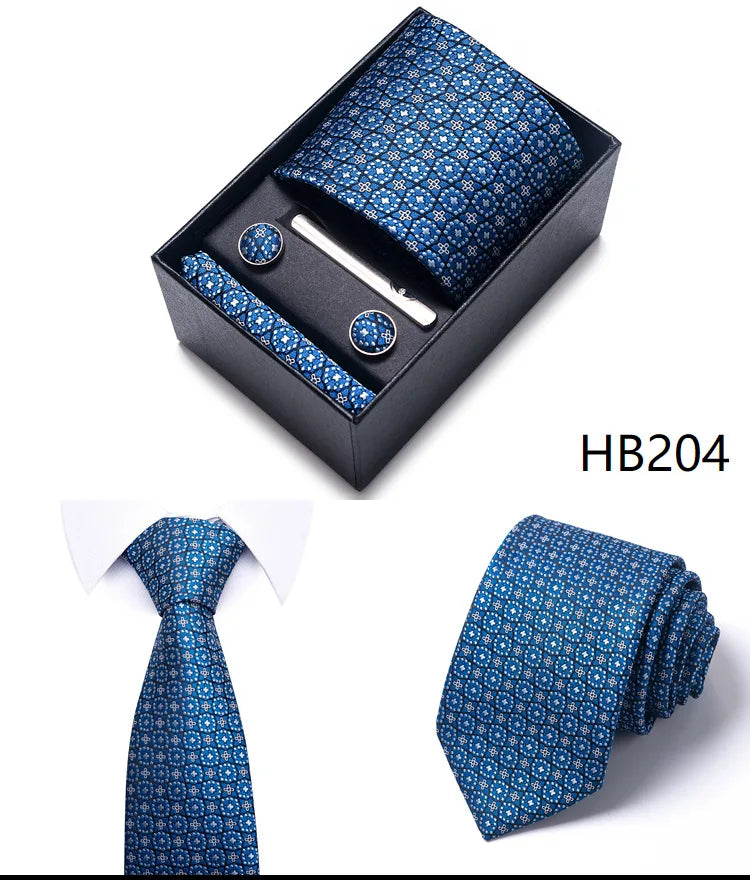 Gift Box for 8cm Tie Formal Jacquard Yarn-dye