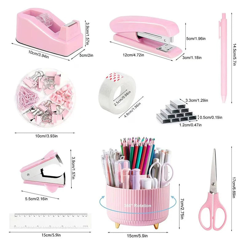 Desktop Office Stationery Set