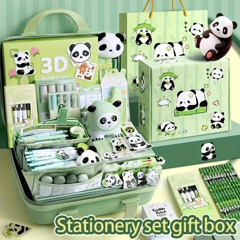 New Student Gift Panda Stationery Set