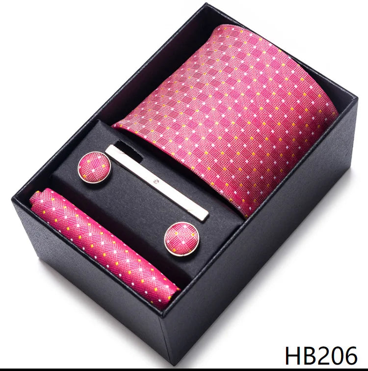 Gift Box for 8cm Tie Formal Jacquard Yarn-dye