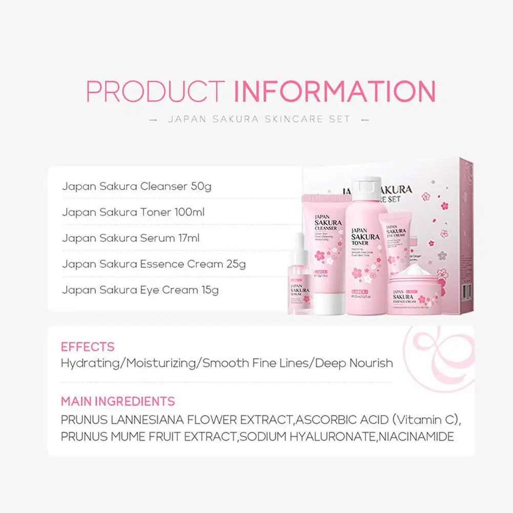 Sakura skin care sets