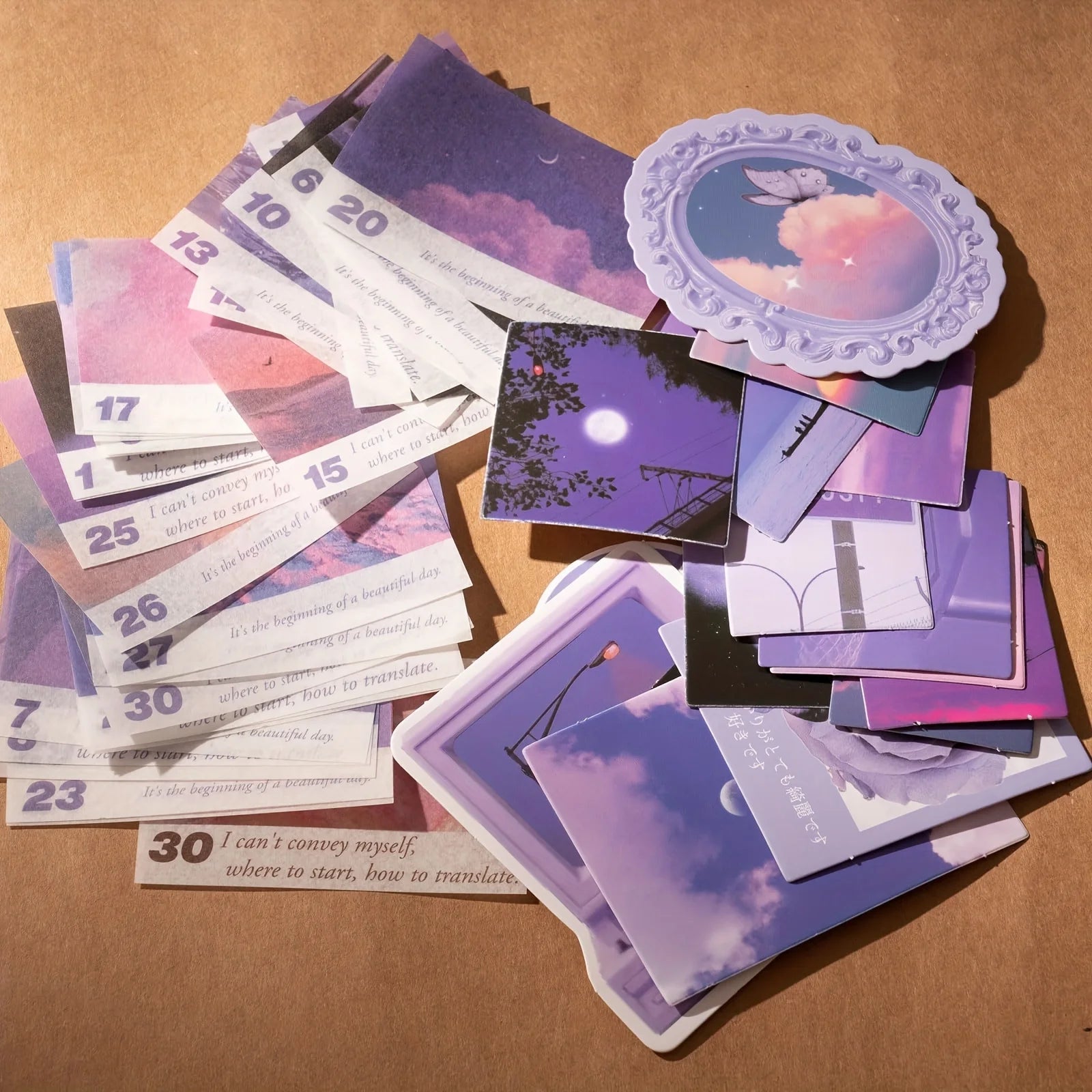 Journal Scrapbooking Supplies Kit