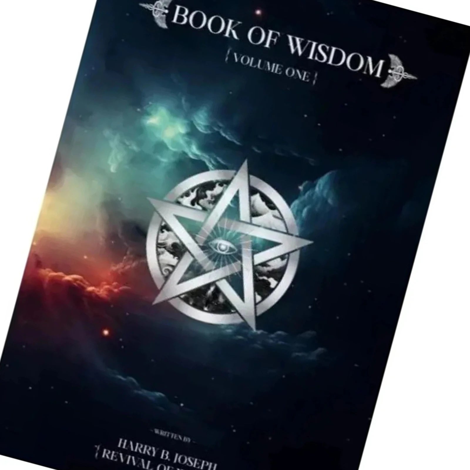 2026 best-seller  BOOK OF WISDOM Themed Notebook with Wisdom Eye Cover for Self Reflection and Philosophy Learning