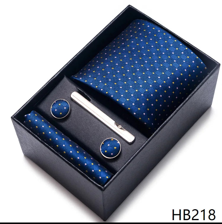 Gift Box for 8cm Tie Formal Jacquard Yarn-dye