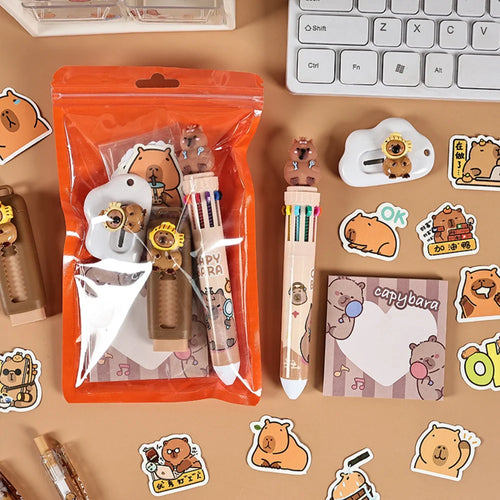 Cartoon Animal Stationery Set