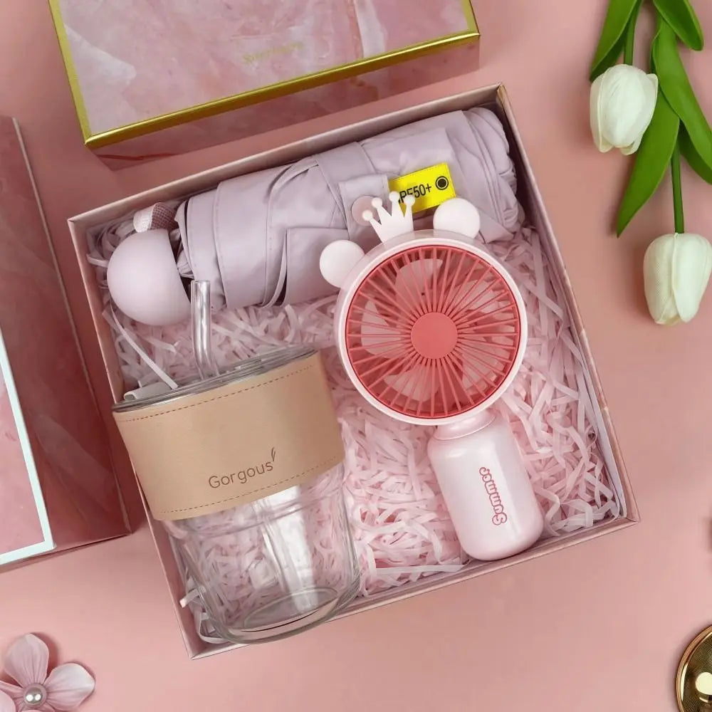 Fan/Towel/Cup Gift Box Set
