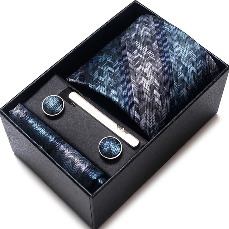 Gift Box for 8cm Tie Formal Jacquard Yarn-dye